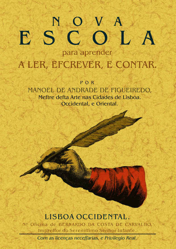 Nova escola para prender a ler, escrever e contar, de Andrade de Figueiredo, Manoel | portada del libro