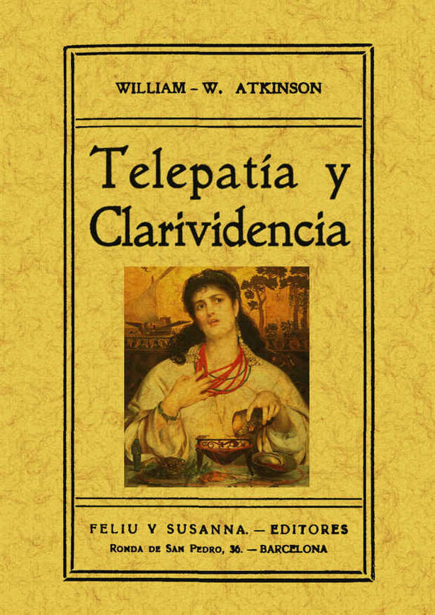 Telepatía y clarividencia, de Walker Atkinson, William | portada del libro