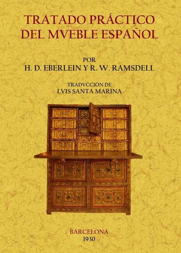 Tratado práctico del mueble español, de Eberlein, Harold Donaldson | portada del libro