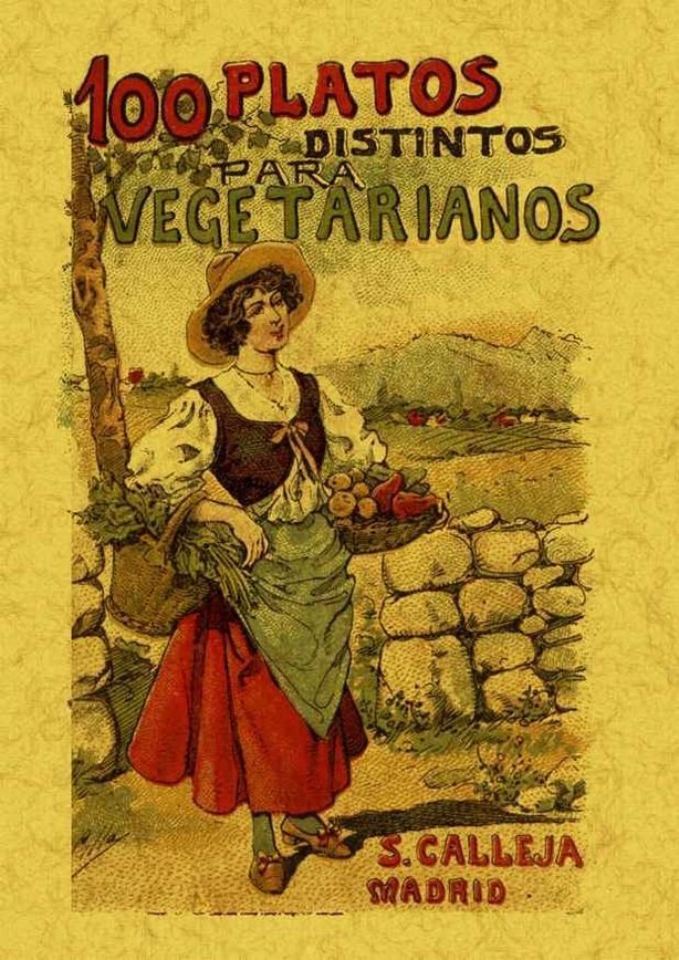100 Platos distintos para vegetarianos, de Mademoiselle Rose | portada del libro