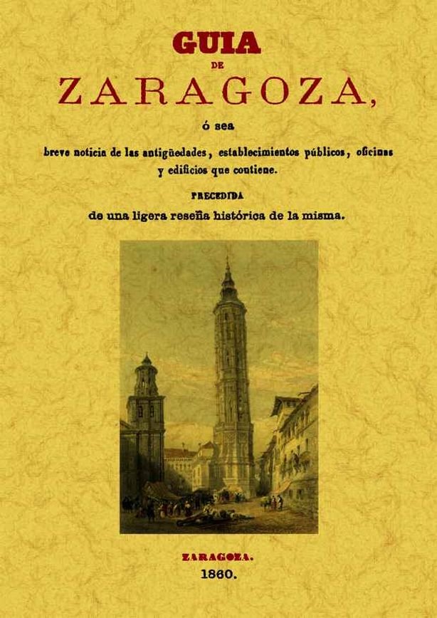 Guía de Zaragoza, de Anónimo | portada del libro