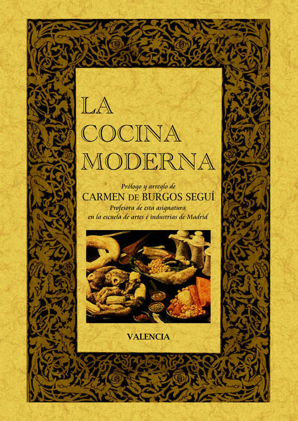La cocina moderna, de Burgos, Carmen de | portada del libro