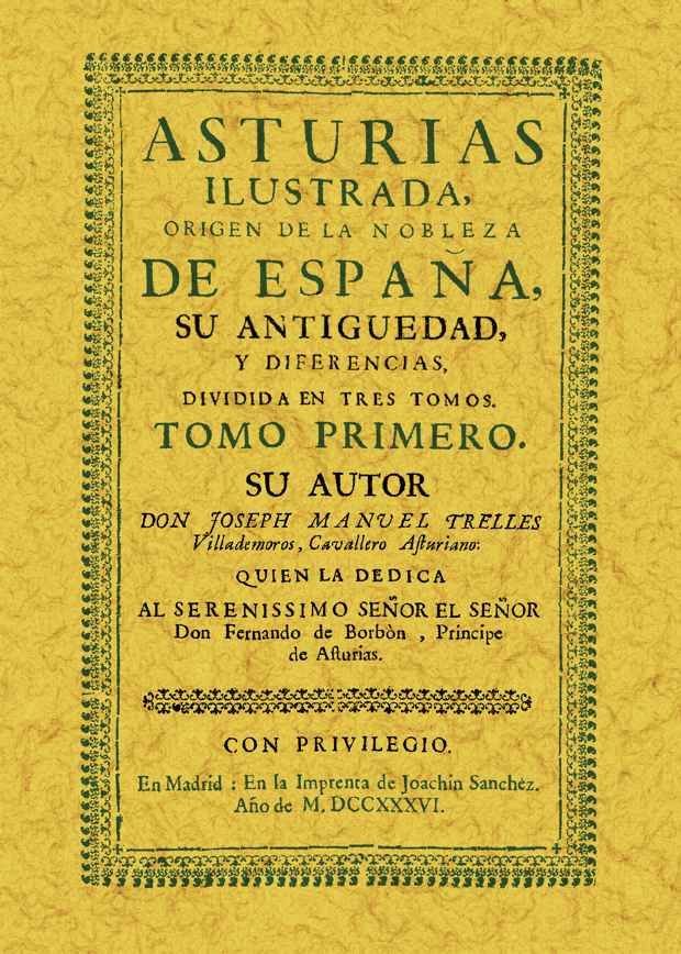 Asturias Ilustrada (2 tomos), de Trelles Villademoros, Jose Manuel | portada del libro