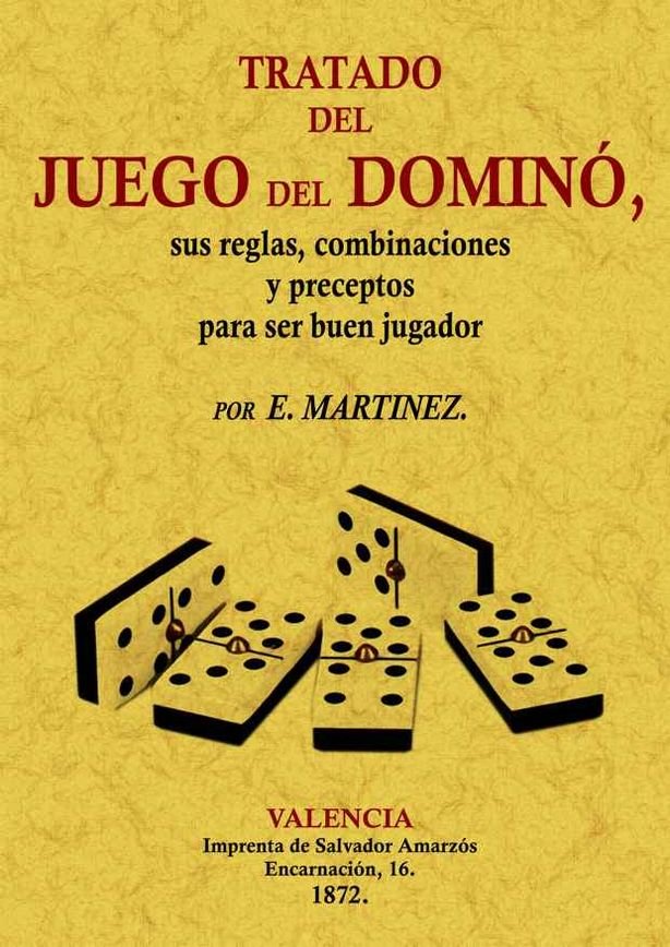Tratado del juego del dominó, de Martinez, E. | portada del libro