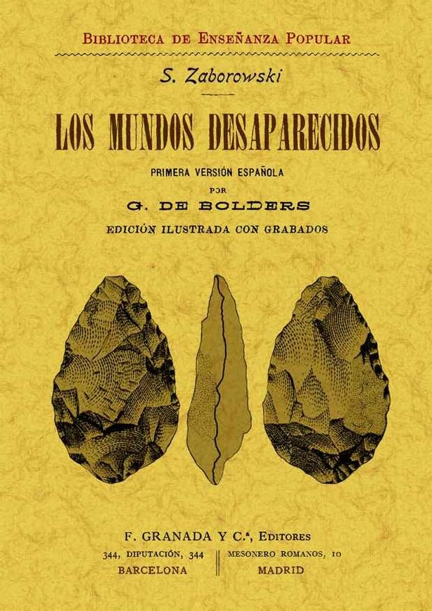 Los mundos desaparecidos, de Zaborowski, S. | portada del libro