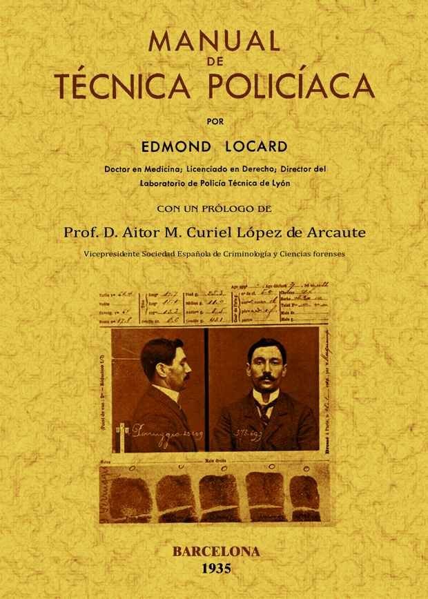 Manual de técnica policiaca, de Locard, Edmond | portada del libro