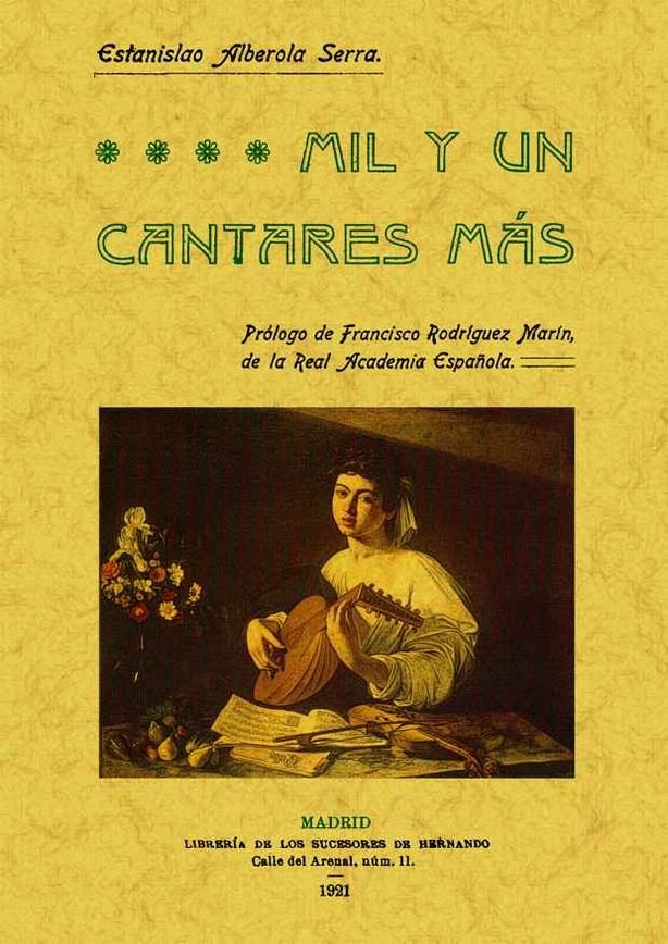 Mil y un cantares más, de Alberola Serra, Estanislao | portada del libro