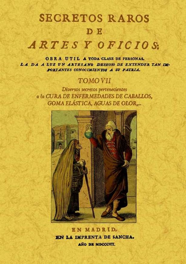 Secretos raros de artes y oficios (Tomo 7), de Varios autores | portada del libro