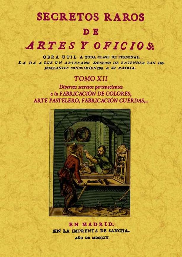 Secretos raros de artes y oficios (Tomo 12), de Varios autores | portada del libro