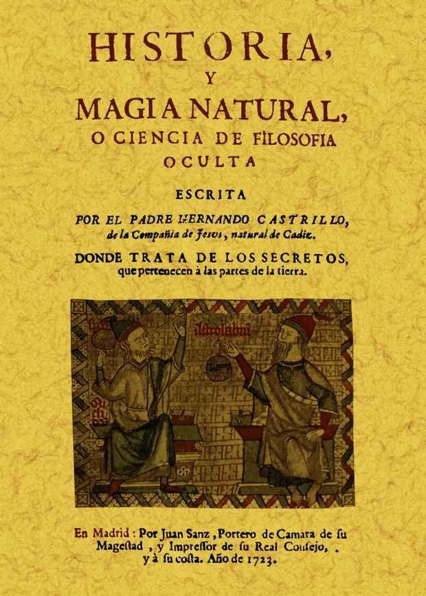 Historia y magia natural o ciencia de la filosofia oculta, de Castrillo, Hernando | portada del libro