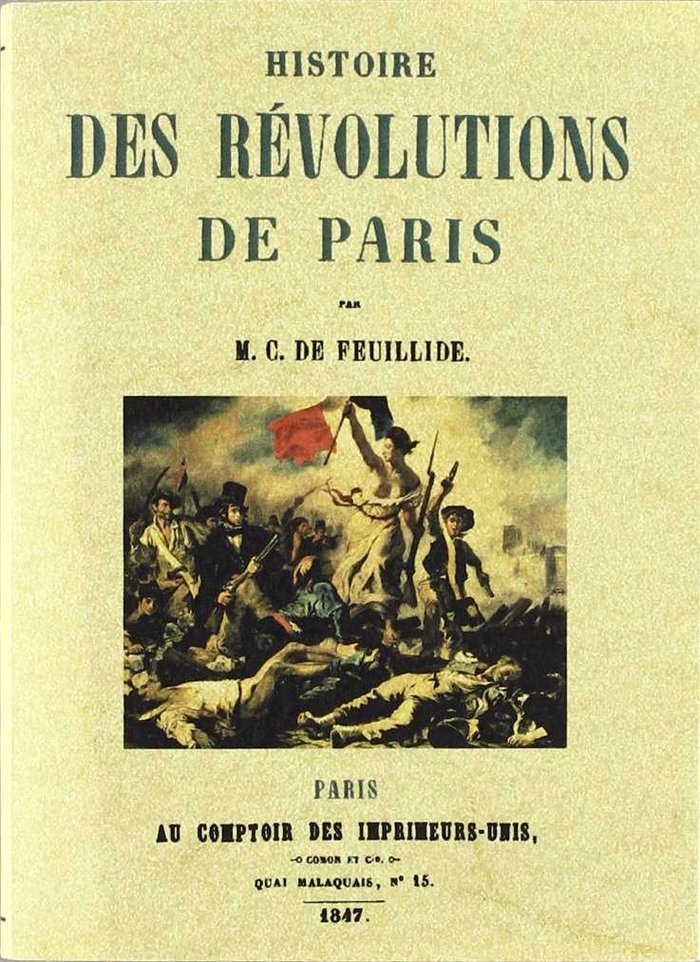 Histoire des revolutions de Paris, de Feuillide | portada del libro