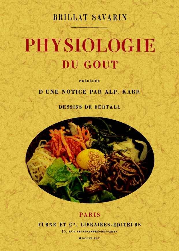 Physiologie du gout, de Savarin, Brillant | portada del libro