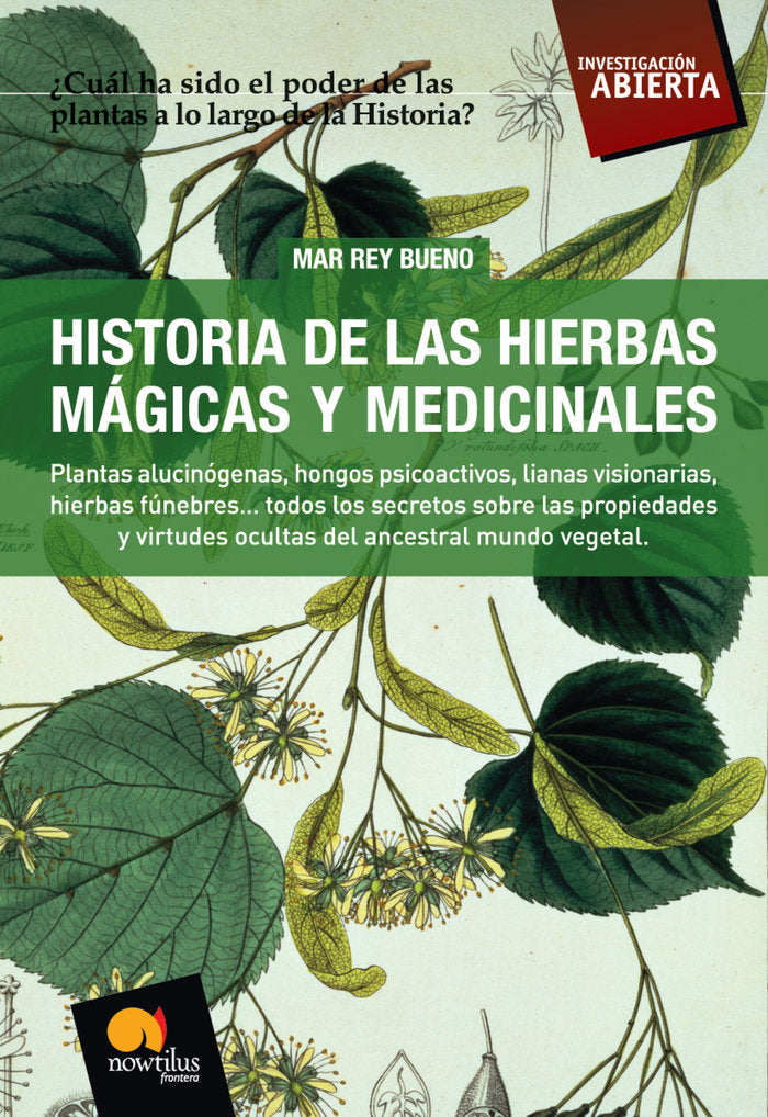 Historia de las hierbas mágicas y medicinales, de Rey Bueno, Mar | portada del libro