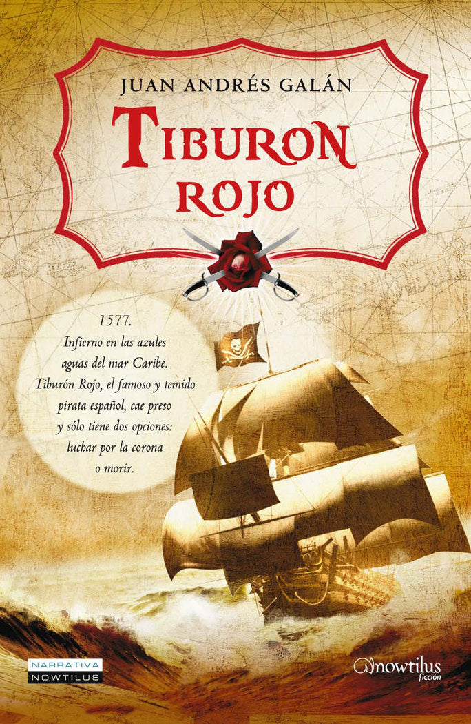 Tiburón Rojo, de Galán Calles, Juan Andrés | portada del libro