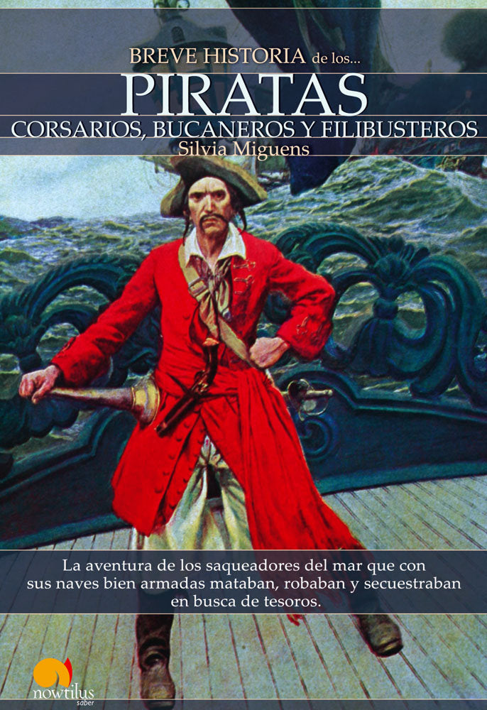 Breve historia de los piratas, de Miguens Narvaiz, Silvia | portada del libro