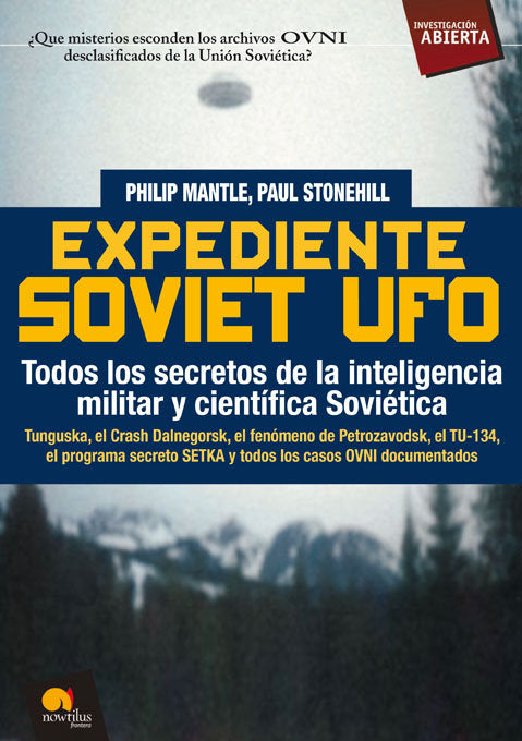 Expediente Soviet UFO, de Stonehill, Paul | portada del libro