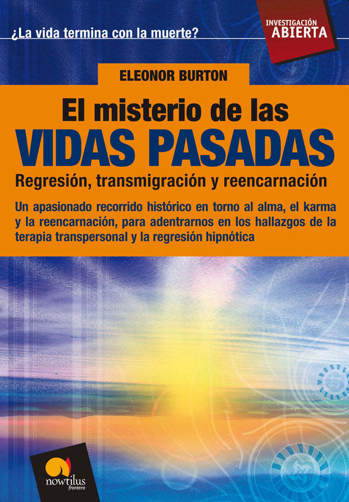 El misterio de las vidas pasadas, de Burton, Eleonor | portada del libro