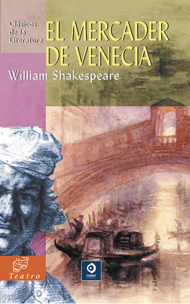 El mercader de Venecia, de Shakespeare | portada del libro