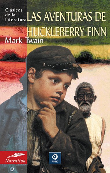Las aventuras de Huckleberry Finn, de Twain | portada del libro