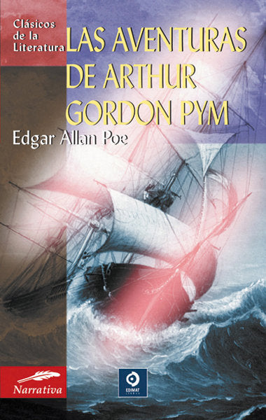 Las aventuras de Arthur Gordon Pym, de Allan Poe | portada del libro