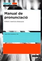 MANUAL DE PRONUNCIACIO, de CASTELLANOS I VILA | portada del libro