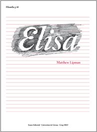 (CAT).ELISA (FILOSOFIA), de LIPMAN | portada del libro
