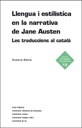 Llengua i estilística en la narrativa de Jane Austen, de Alsina Keith, Vitoria | portada del libro