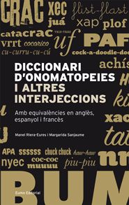 Diccionari d'onomatopeies i altres interjeccions, de Sanjaume Navarro, Margarida | portada del libro