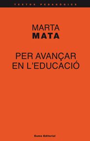 Per avançar en l'educació, de Mata Garriga, Marta | portada del libro