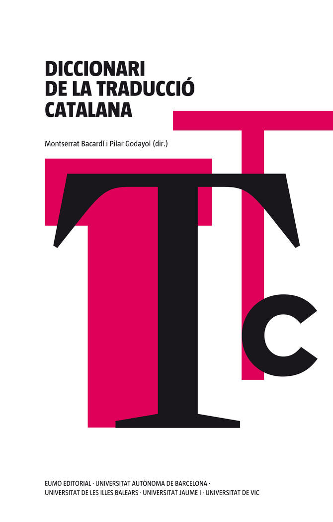 Diccionari de la traducció catalana, de Godayol Nogué, Maria Pilar | portada del libro