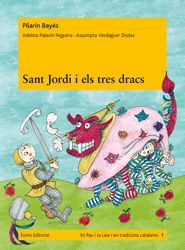 Sant Jordi i els tres dracs, de Bayés, Pilarín | portada del libro