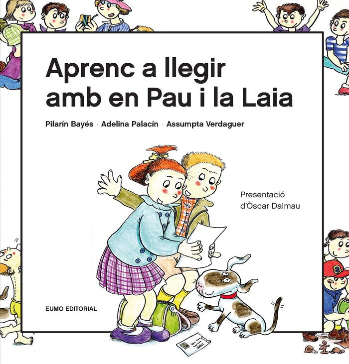 Aprenc a llegir amb en Pau i la Laia, de Palacín Peguera, Adelina | portada del libro