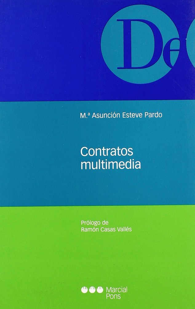 CONTRATOS MULTIMEDIA, de ESTEVE PARDO | portada del libro