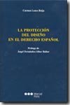 La protección del diseño en el Derecho español | portada del libro