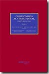 Comentarios al código penal, parte especial, de CORDOBA RODA | portada del libro