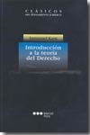 INTRODUCCION A LA TEORIA DEL DERECHO, de KANT, IMMANUEL | portada del libro