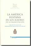 La América hispana en los albores de la emancipación, de CONGRESO DE ACADEMIAS IBEROAMERICANAS DE | portada del libro