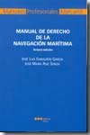 Manual de Derecho de la navegación mar¡tima, de GABALDON GARCIA | portada del libro