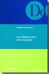 Los tratados de la Unión Europea, de LOPEZ PINA | portada del libro