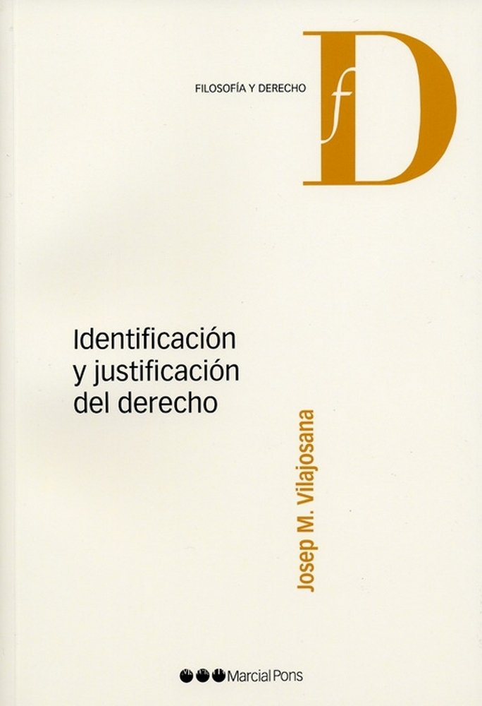 Identificación y justificación del Derecho | portada del libro