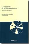 La tributación de la renta empresarial.Derecho comparado, de AAVV | portada del libro