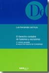 El Derecho contable de fusiones y escisiones	(edición ajustada al nuevo Plan General de Contabilidad | portada del libro