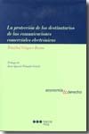 La protección de los destinatarios de las comunicaciones comerciales electrónicas, de VAZQUEZ RUANO | portada del libro