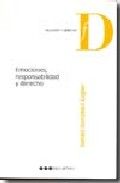 EMOCIONES, RESPONSABILIDAD Y DERECHO, de GONZALEZ LAGIER, DANIEL | portada del libro