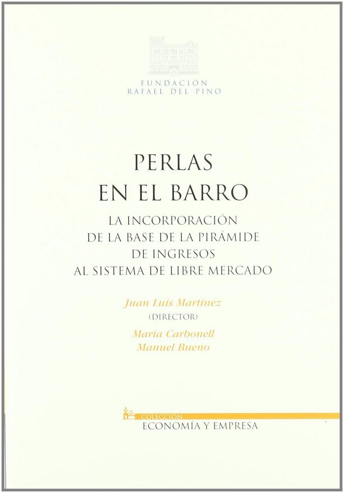 Perlas en el barro, de MARTINEZ SANCHEZ | portada del libro