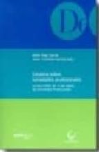ESTUDIOS S OBRE SOCIEDADES PROFESIONALES, de Mª BELEN TRIGO GARCIA | portada del libro
