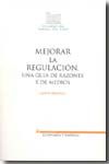 Mejorar la regulación, de BETANCOR RODRIGUEZ | portada del libro