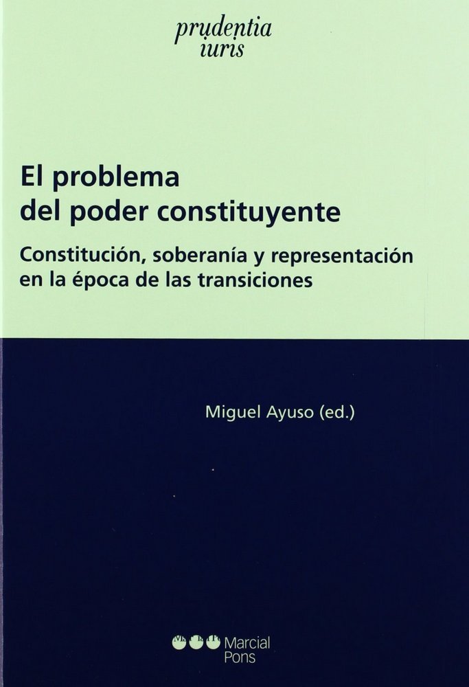 El problema del poder constituyente | portada del libro