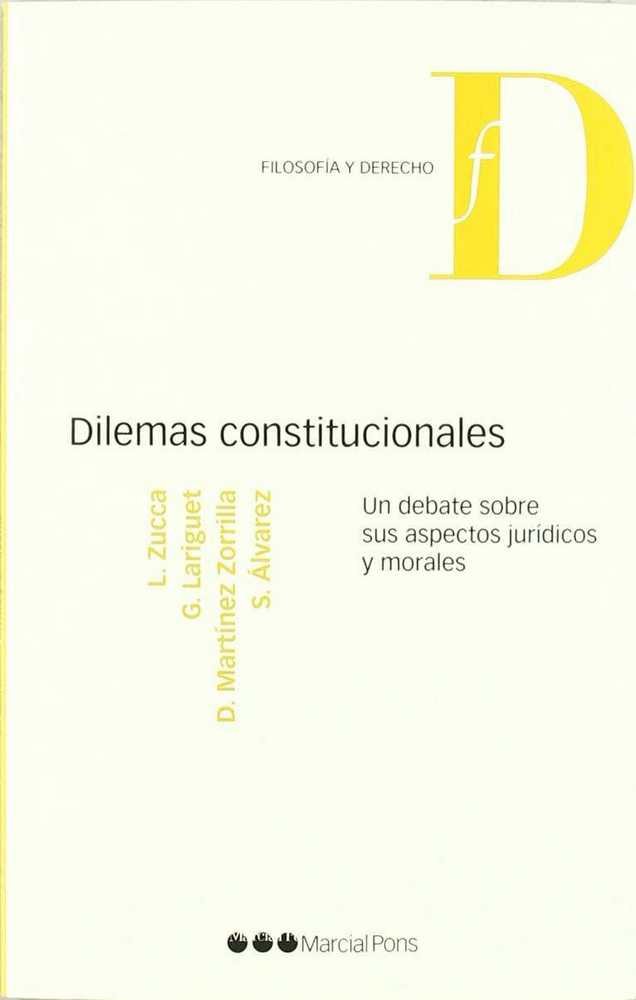 Dilemas constitucionales, de Álvarez Medina | portada del libro