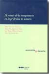 ESTADO DE LA COMPETENCIA EN LA PROFESION DE NOTARIO, EL, de MARTIN OSANTE, JOSE MANUEL | portada del libro